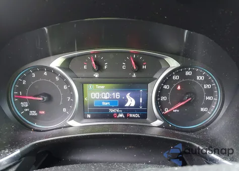 2022 Chevrolet Equinox Fwd Lt из США, поврежденный, VIN 3GNAXKEV4NL162697